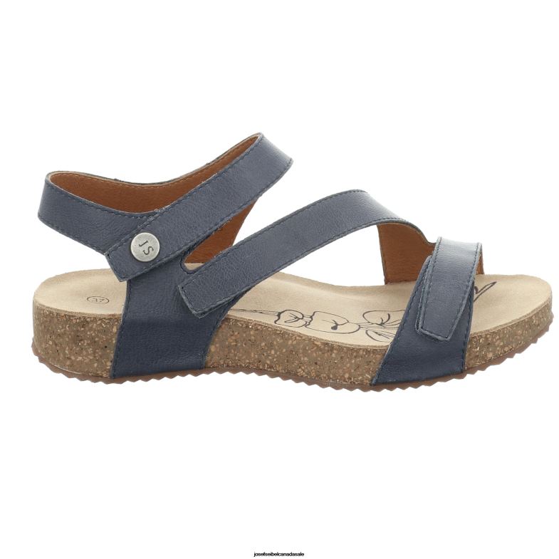 Women Josef Seibel Tonga 25 JEANS Sandals XP2NL75