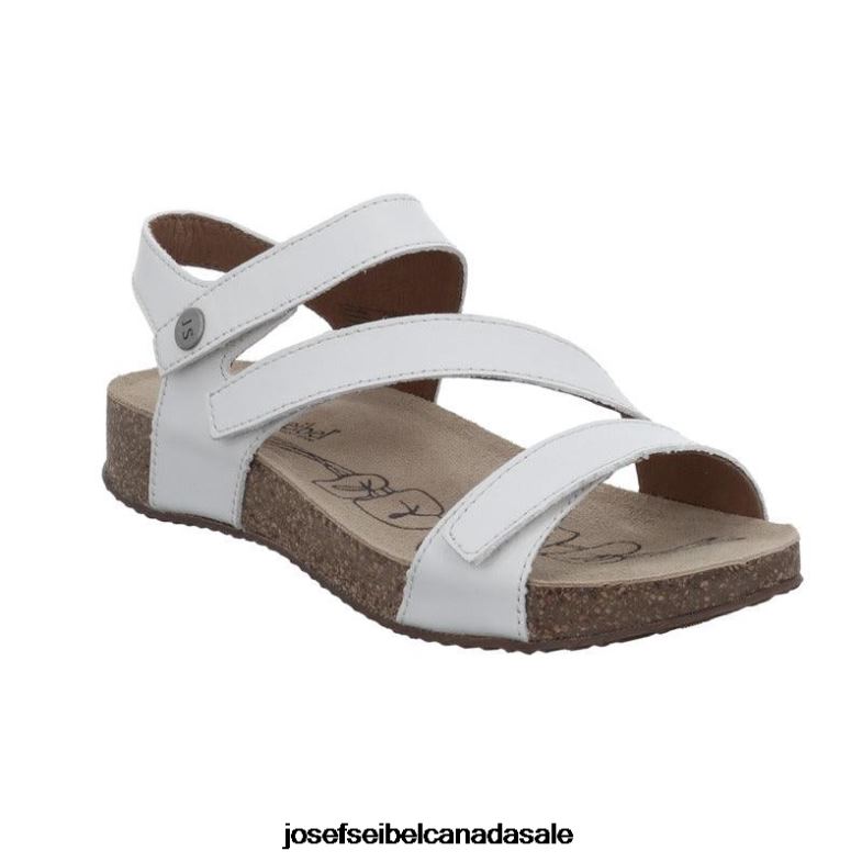 Women Josef Seibel Tonga 25 WHITE Sandals XP2NL79