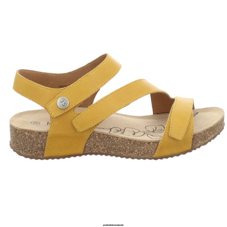 Women Josef Seibel Tonga 25 YELLOW Sandals XP2NL76