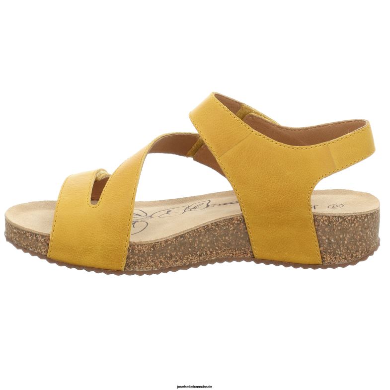 Women Josef Seibel Tonga 25 YELLOW Sandals XP2NL76