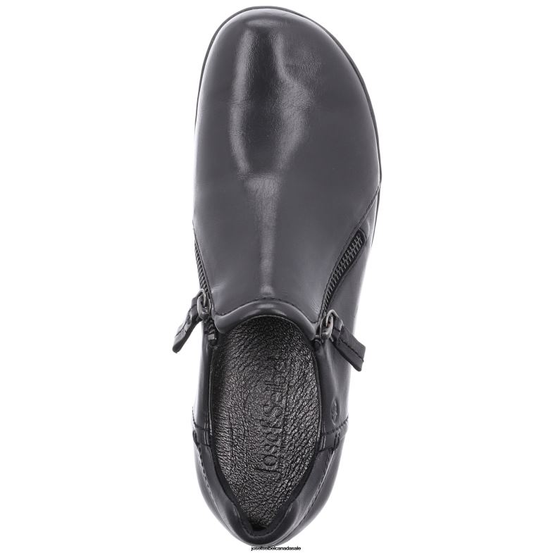 Women Josef Seibel Naly 32 BLACK Slip-On Shoes XP2NL179