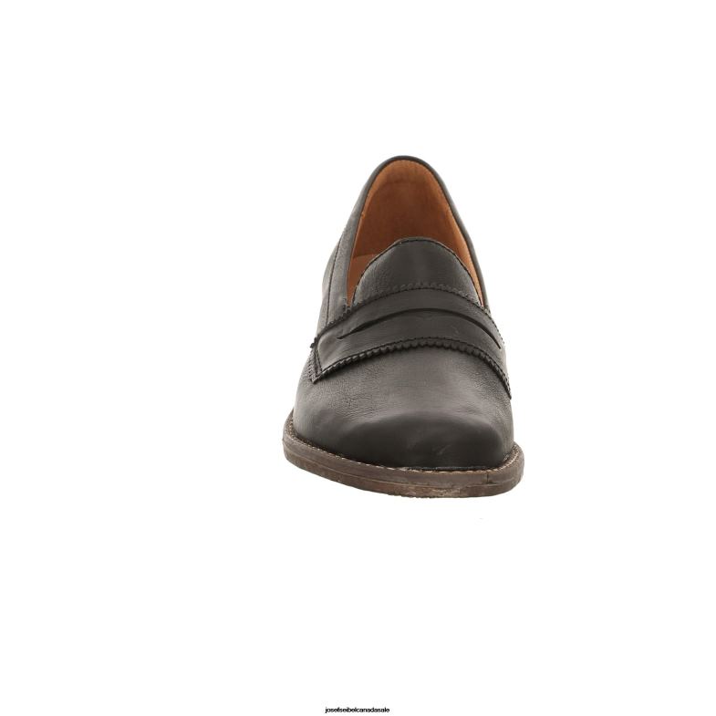 Women Josef Seibel Sienna 96 BLACK Slip-On Shoes XP2NL173
