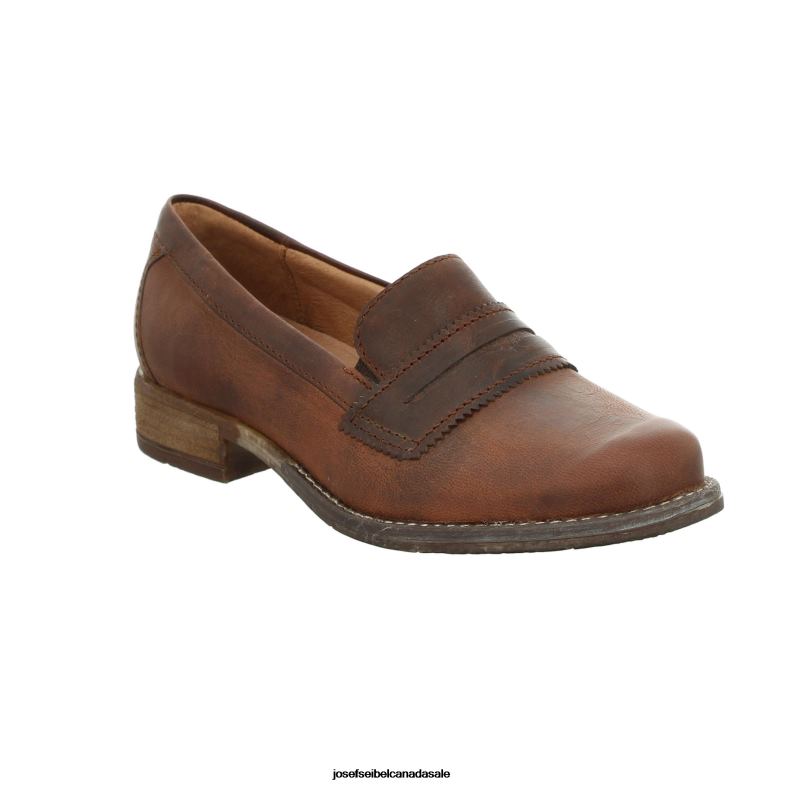 Women Josef Seibel Sienna 96 CAMEL Slip-On Shoes XP2NL172