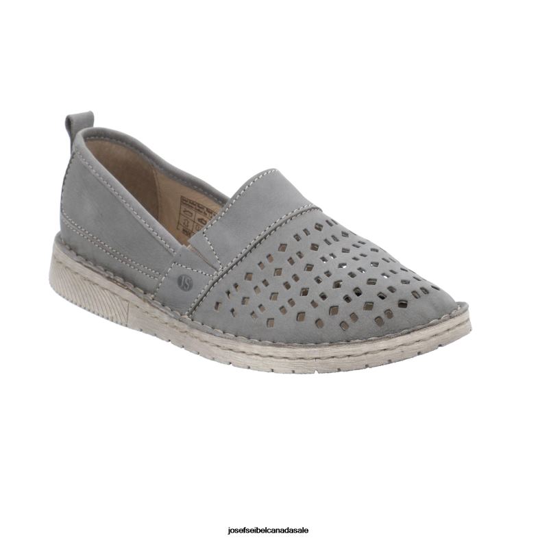 Women Josef Seibel Sofie 27 GRAY Slip-On Shoes XP2NL189