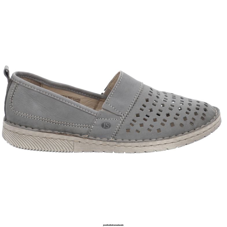Women Josef Seibel Sofie 27 GRAY Slip-On Shoes XP2NL189