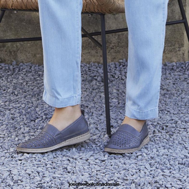 Women Josef Seibel Sofie 27 JEANS Slip-On Shoes XP2NL185
